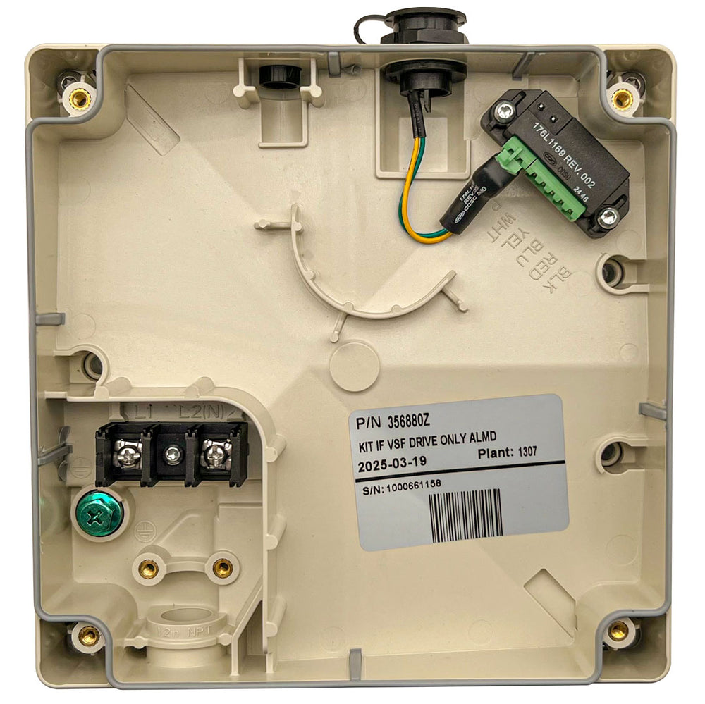 Pentair 356880Z IntelliFlo VSF variable speed drive kit no keypad almond genuine OEM
