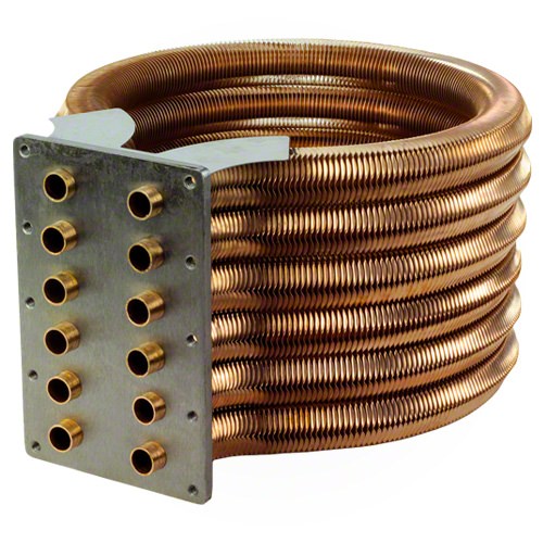 Pentair 474065 tube sheet coil, alternate view