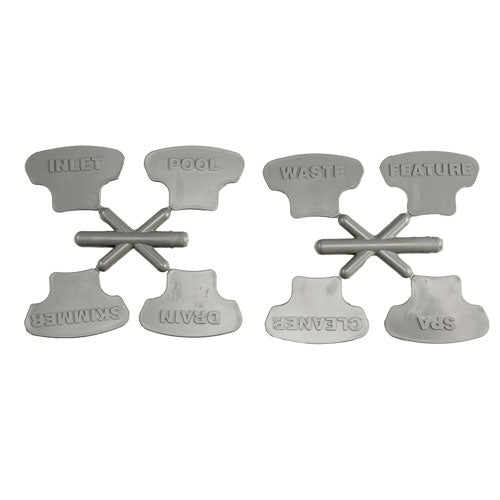 Waterway 600-7100-CPVC TruSeal diverter valve alternate view showing Click and Lock handle