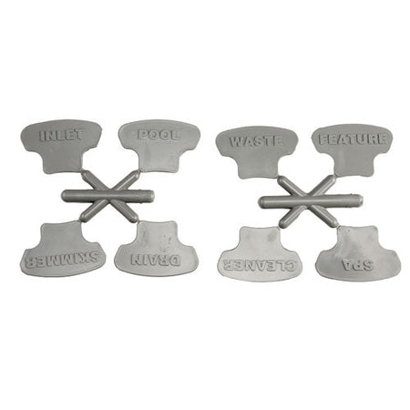 Waterway 600-7100-CPVC TruSeal diverter valve alternate view showing Click and Lock handle