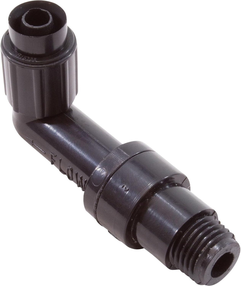 Pentair | R172061Z | Combination Check Valve & Elbow – OEM One-Way Valve for Rainbow Feeders (300, 302, 300‑19, 300‑29)