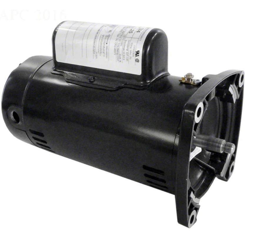 PENTAIR | A100FLL-Y | 1-1/2 HP Pump Motor 48Y Threaded Shaft - 2-Speed 1-Phase 230 Volts - Energy Efficient Up-Rated
