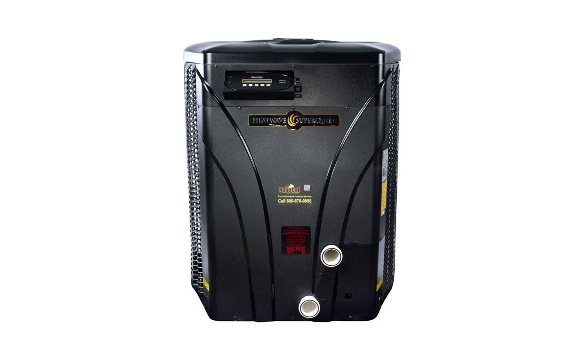 AquaCal SQ140ARDSBPA HeatWave SuperQuiet pool heat pump, 114,000 BTU