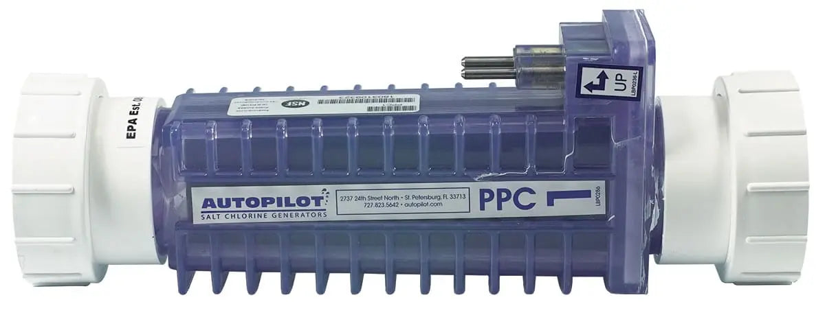 AutoPilot PPC1 replacement salt cell with unions, 28,000 gallon