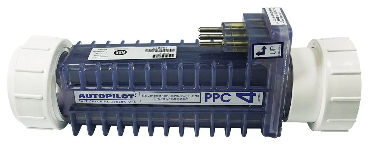 AutoPilot PPC4 replacement salt cell with unions, replaces RC-52