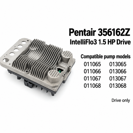 Pentair 356162Z compatible pumps: IntelliFlo3 011065-011068 and IntelliPro3 013065-013068