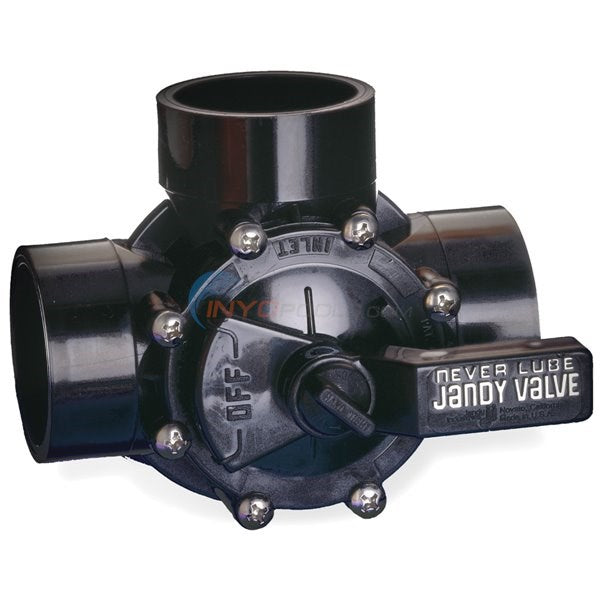 Jandy 4715 NeverLube 3-port positive seal diverter valve 1.5 x 2 inch product