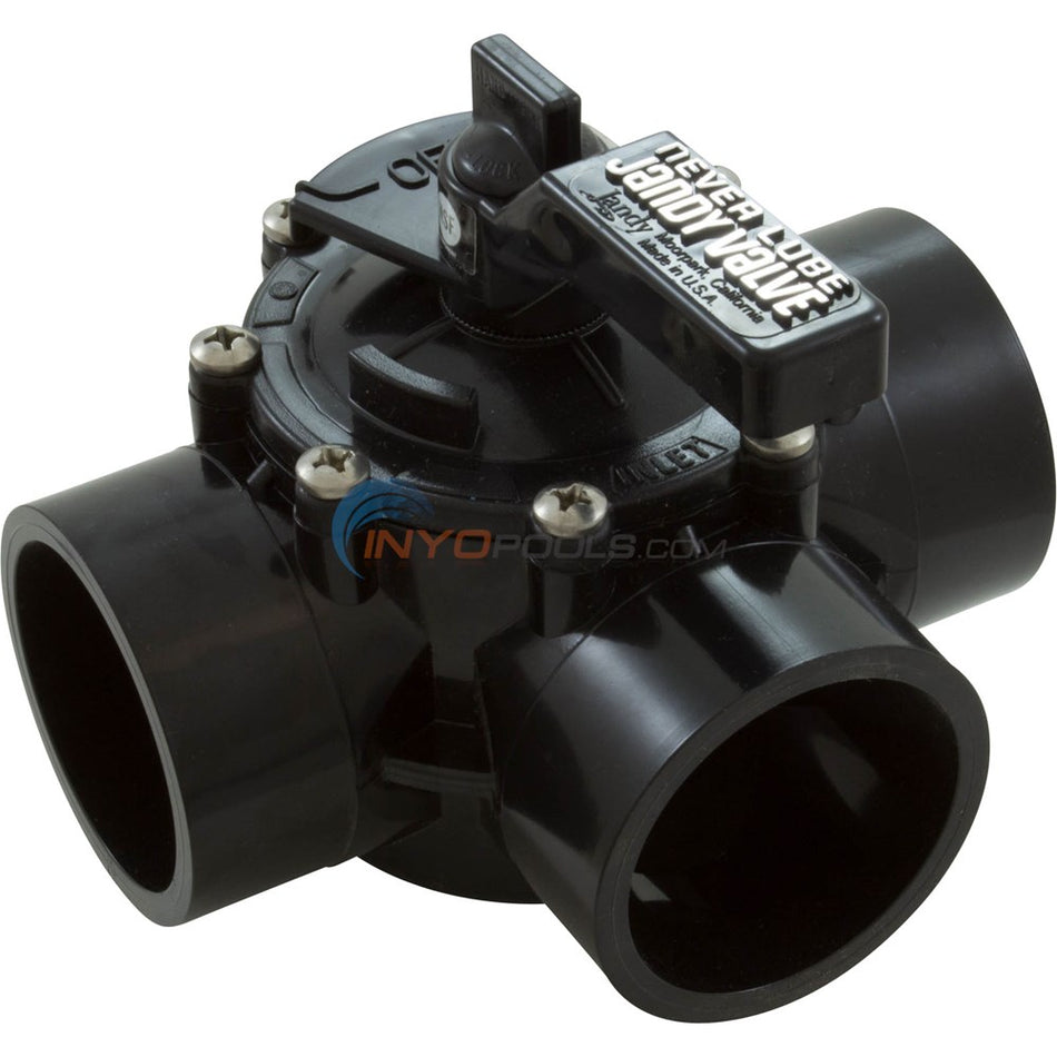 Jandy 4719 NeverLube 3-port large diverter positive seal valve product