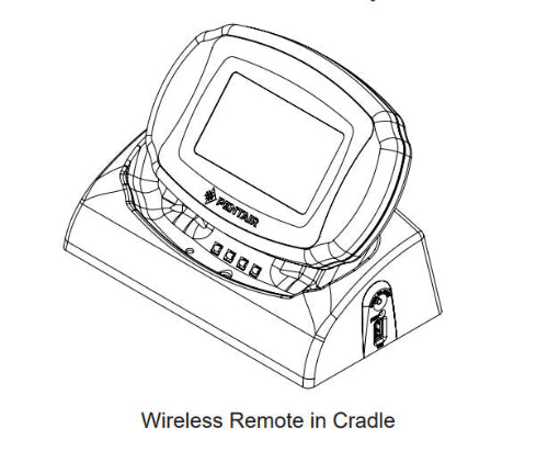 Pentair IntelliCenter Wireless Remote with Transceiver, 4 Aux. 522036
