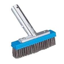 Pentair | R111616 | #604A Rainbow Algae Brush with Stainless Steel Bristles | OEM Pool Cleaning Brush
