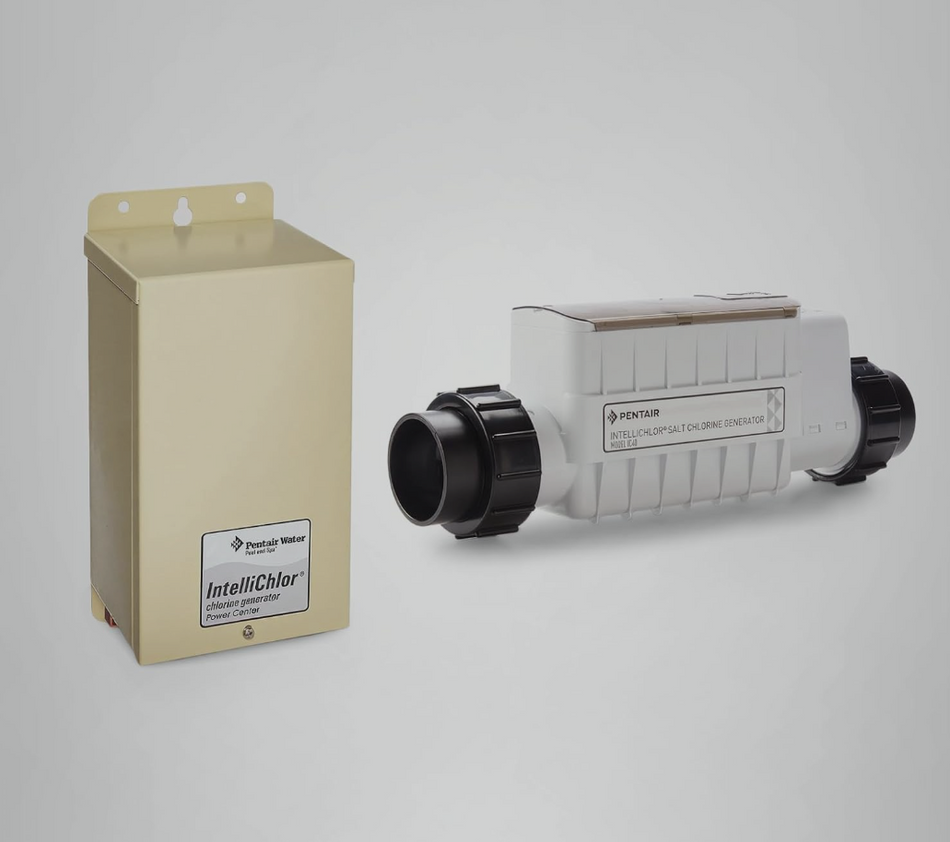 Pentair IC40 Salt Chlorine Generator & Power Center Bundle – 520555 + 520556 Complete System
