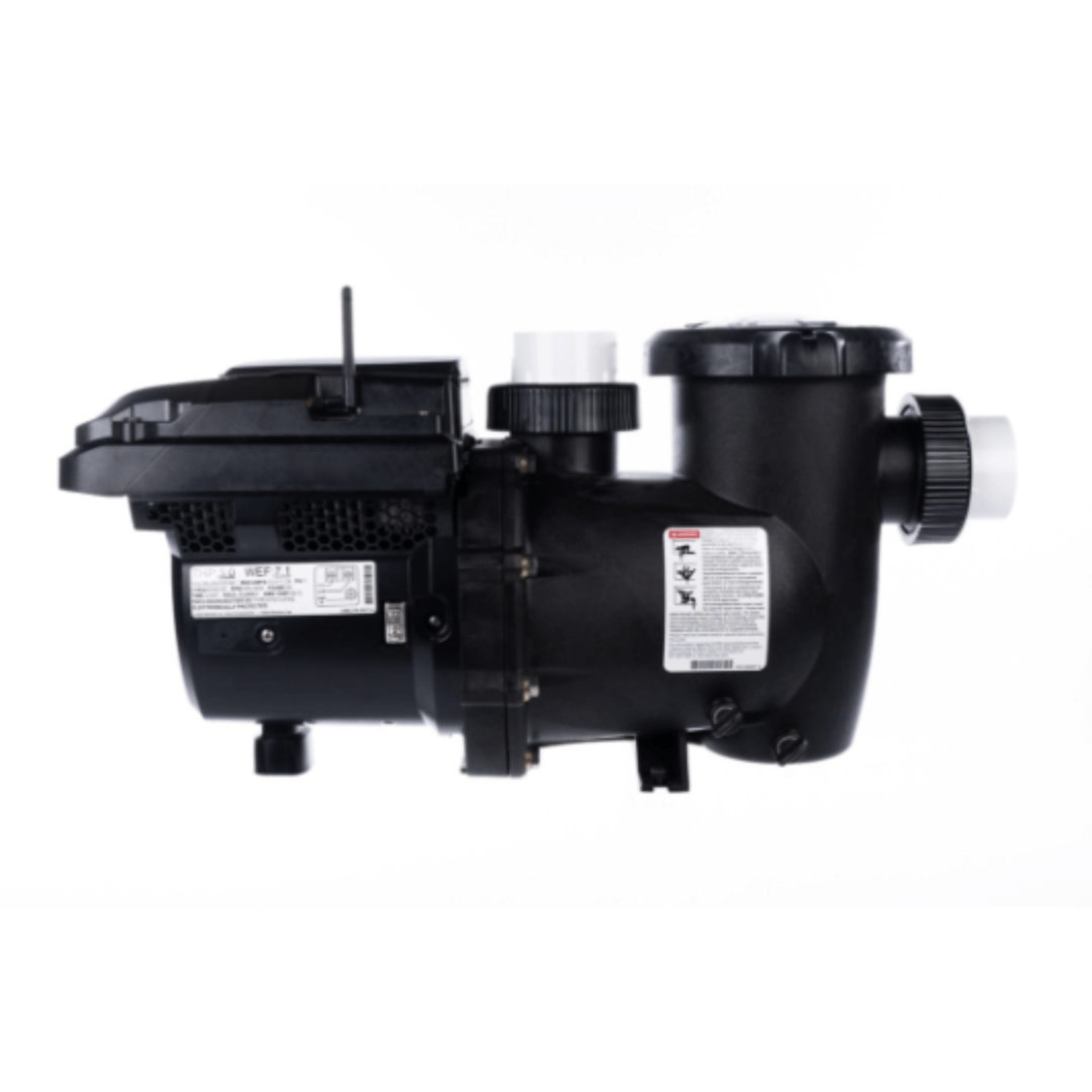 Sta-Rite 013068 IntelliPro3 VSF pump, angled view of the black cabinet