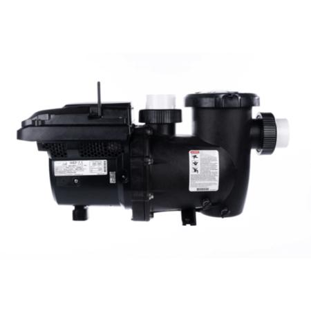 Sta-Rite 013068 IntelliPro3 VSF pump, angled view of the black cabinet