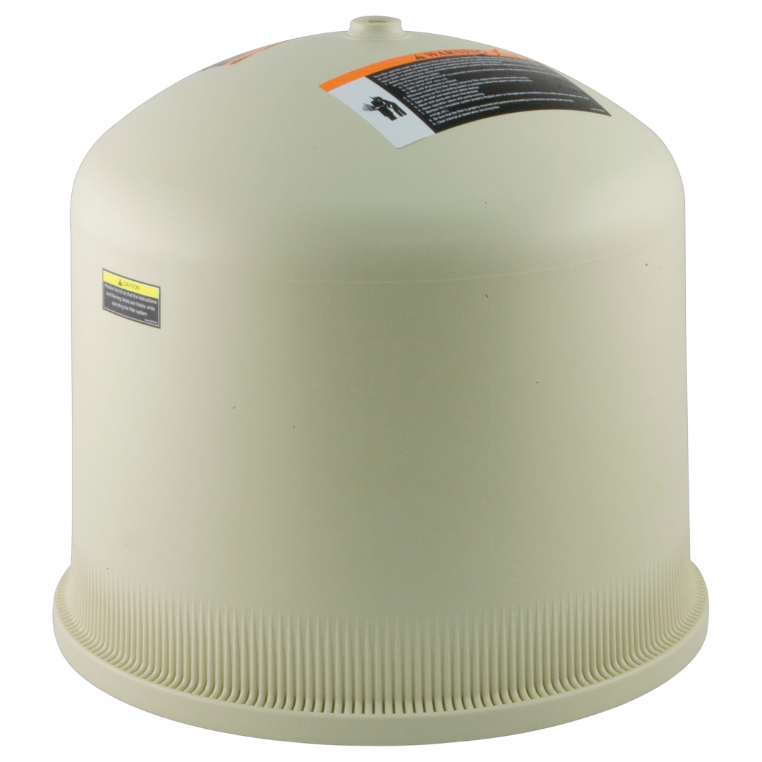 Pentair 170021 FNS Plus tank lid, 48 sq ft D.E. filter, tan
