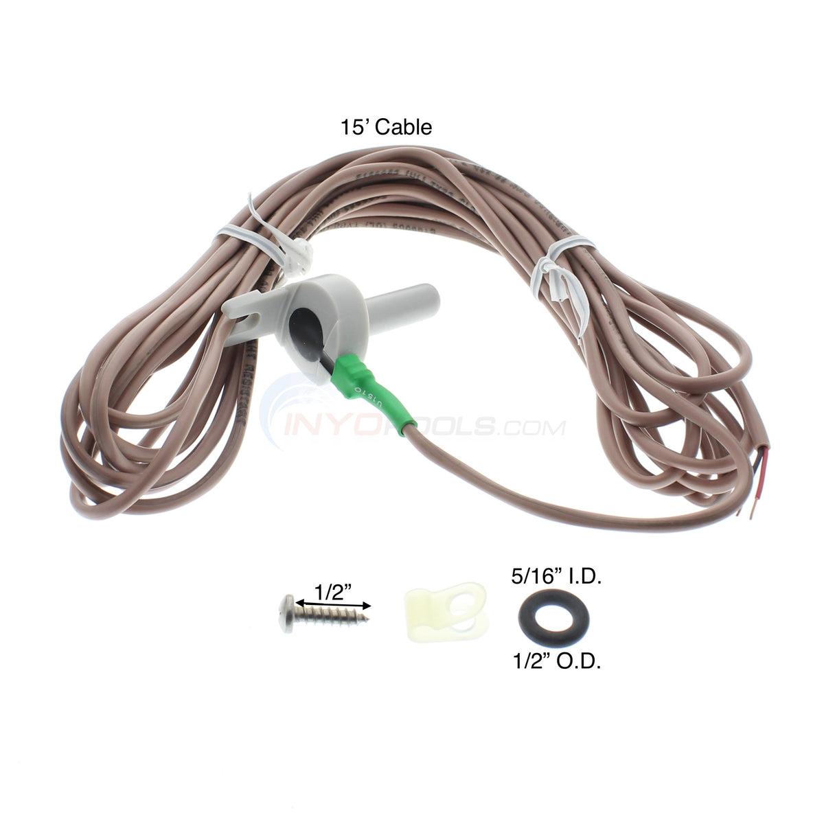 Jandy 7790 temperature sensor dimension diagram
